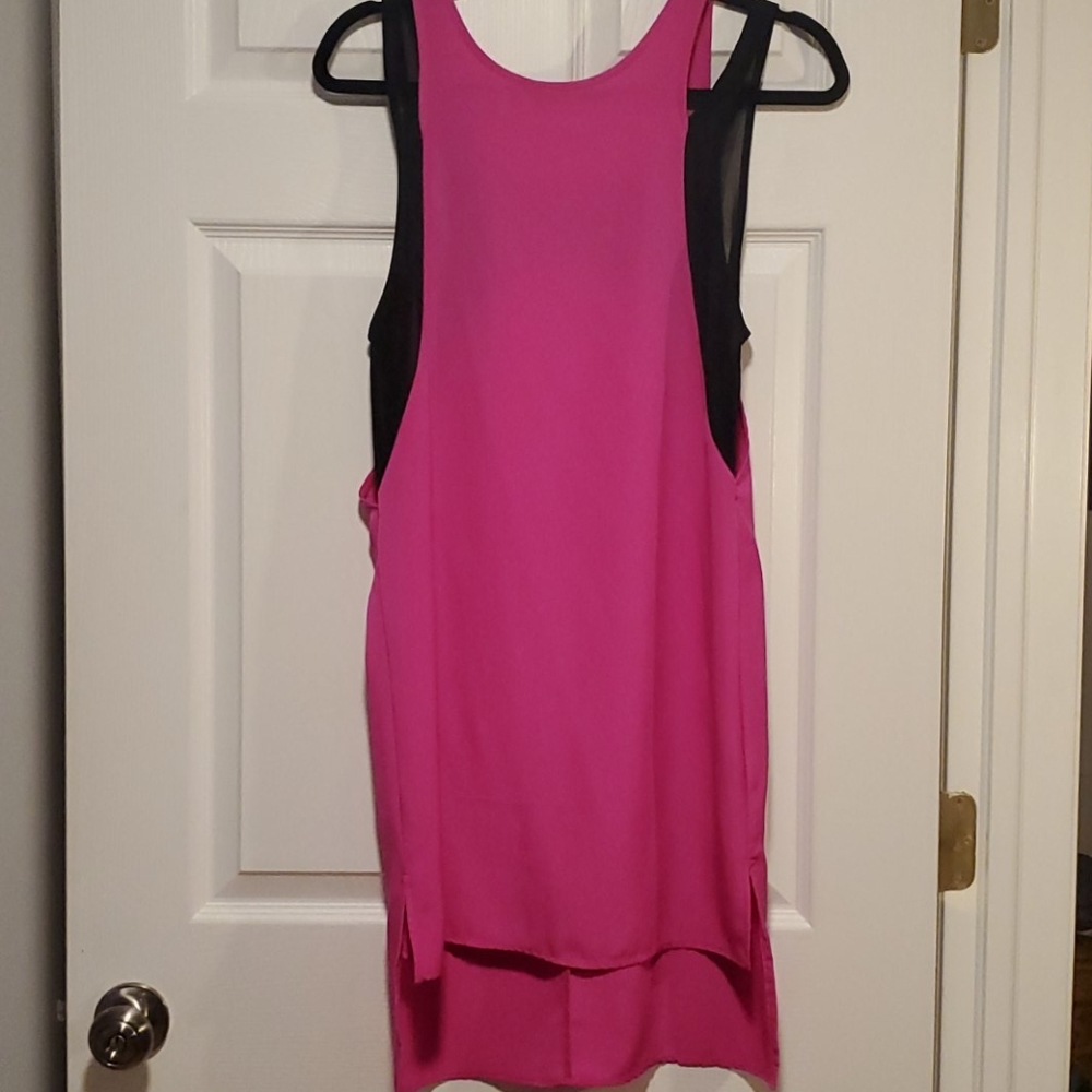 Lush high low long shirt